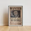 Crocodile Affiche Wanted Sir Crocodile 1,965 milliard ฿ - One Piece format A3 papier vieilli