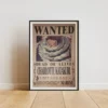 Katakuri Affiche Wanted Charlotte Katakuri 1,057 milliard ฿ - One Piece format A3 papier vieilli