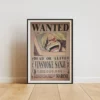 Sanji Affiche Wanted Vinsmoke Sanji Black Leg 1,032 milliard ฿ - One Piece format A3 papier vieilli