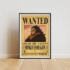 monkey-d-dragon Affiche Wanted Monkey D. Dragon - One Piece format A3 papier vieilli