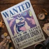Big_mom_pirate Affiche Wanted Big Mom- One Piece format A3 papier vieilli