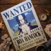 Boa_Hancock_pirate Affiche Wanted Boa Hancock - One Piece format A3 papier vieilli