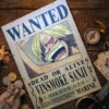 Sanji_pirate Affiche Wanted Sanji - One Piece format A3 papier vieilli